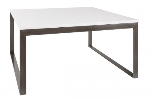 Стіл журнальний Nicolas BRIGHTON 89.5х89.5 MDF білий